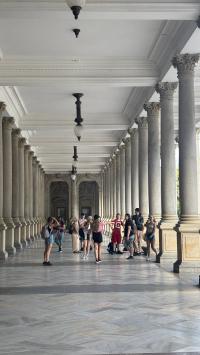 Zápis z exkurze: kolonáda, lanovka, Diana a Papilonia - motýlí dům 25.6.2025
